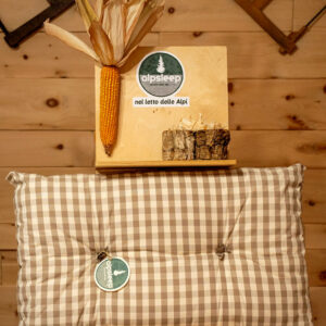 Guanciale Singolo Letto Sonno Cirmolo e Mais